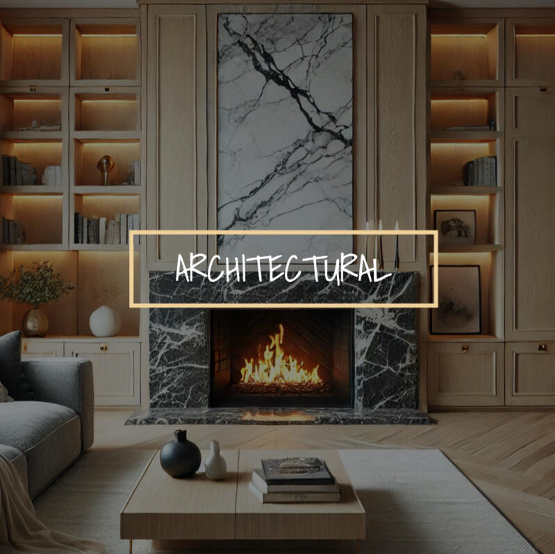 Custom Fireplaces-Wine Cellars-Marble Mantels-Accent Walls